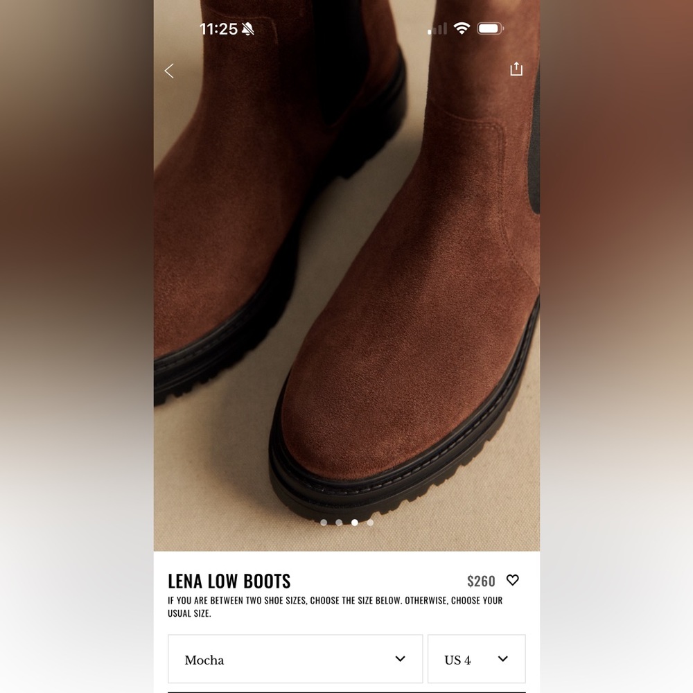 Lena Low Boots - Mocha